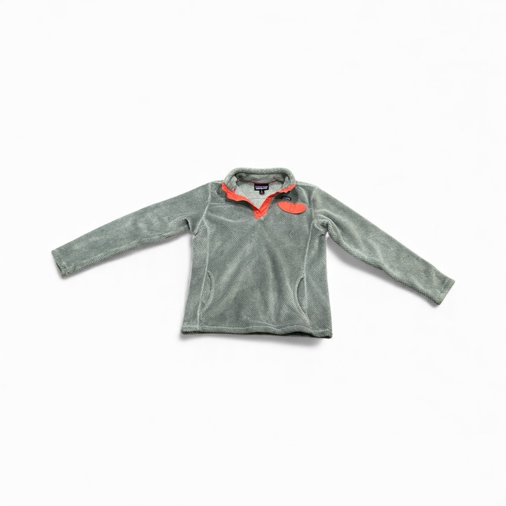 Patagonia Polartec Re-Tool Snap-T Pullover Girls XL (14) Fleece